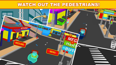 Mini Taxi Simulator 3D screenshot 3