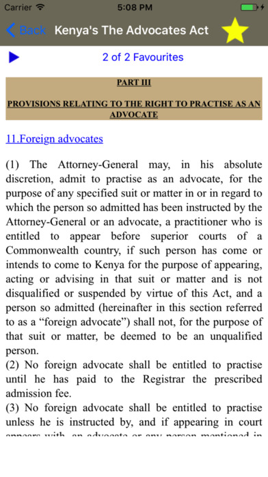 Kenya's The Advocates Act screenshot 4