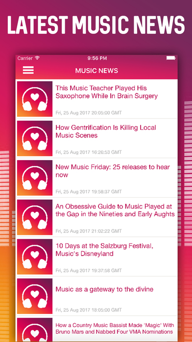 MUZZIQ - Video Music, News & Sticker App screenshot 2