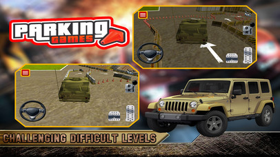Military Jeep Parking Simulator 3D screenshot 3