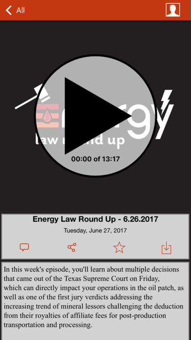 Energy Law Round Up screenshot 3