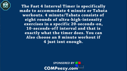 Fast 4 Interval Timer screenshot 2