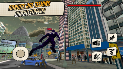 Strange Hero: Mutant Spider 3D screenshot 2