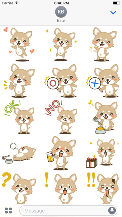 Dog Super Cute Stickers screenshot 2