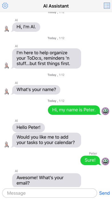 Al Assistant - Chatbot for Tasks and ToDo Lists screenshot 3