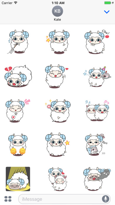 Sheep Animated Stickers Pack screenshot 2