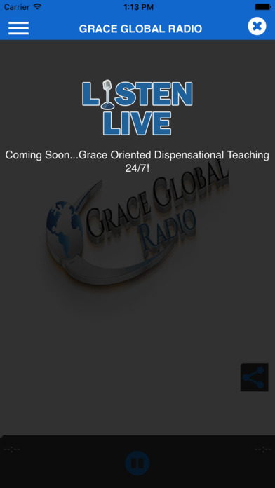 Grace Global Radio screenshot 3
