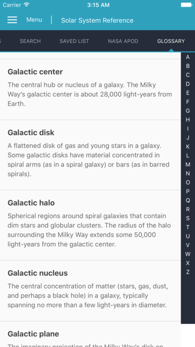 Space and Planets Guide screenshot 4