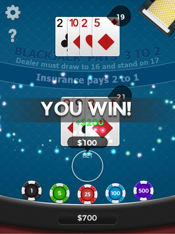 Blackjack 21!screeshot 3