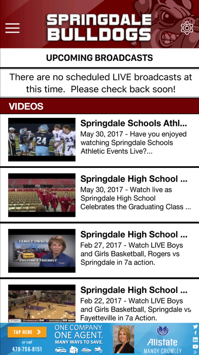 Springdale Bulldogs Athletics screenshot 4