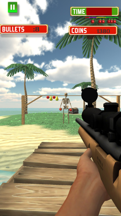 Real Apple Sniper Shooting 3D screenshot 4