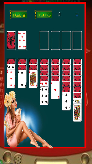 Spider Classic Solitaire Pro : King Card screenshot 3