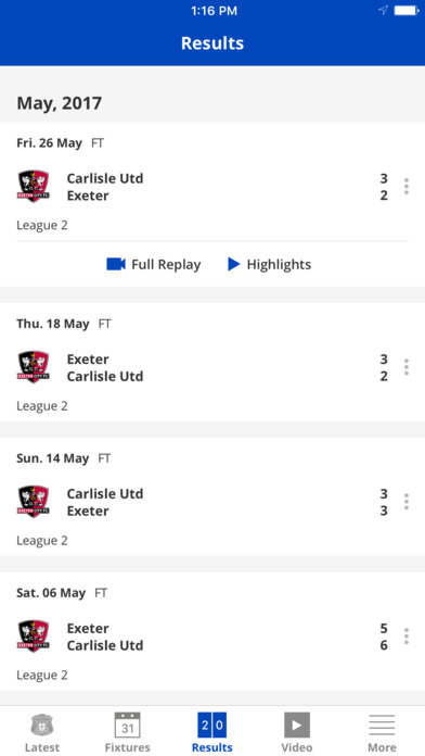 Carlisle United Official App screenshot 3