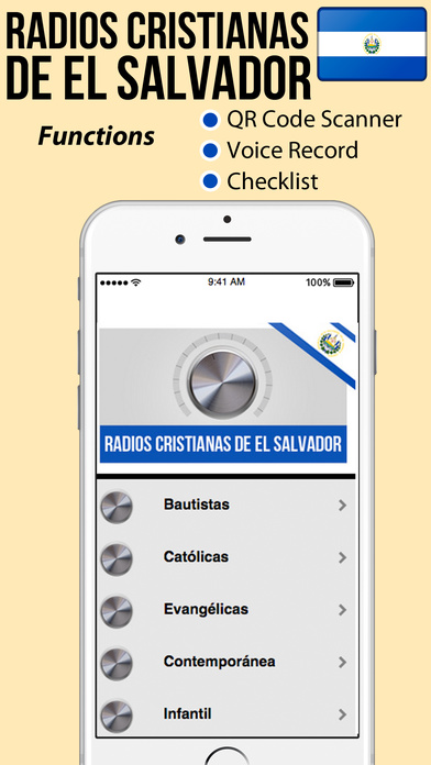 Radios Cristianas de el Salvador screenshot 2