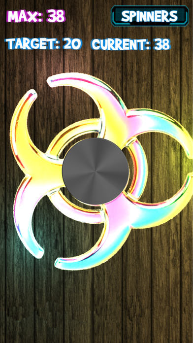Neon Fidget Spinners (Simulator) screenshot 3