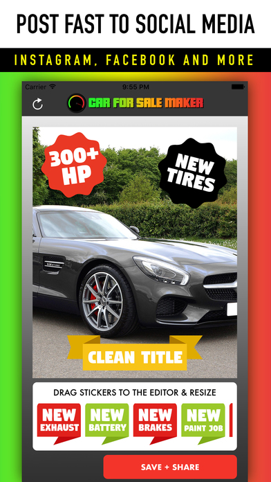 CAR FOR SALE - Photo Listing Creator - Sell Faster screenshot 2
