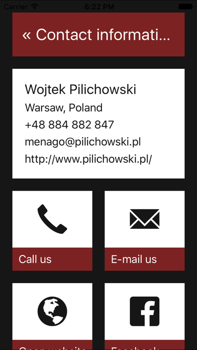 Wojtek Pilichowski screenshot 2