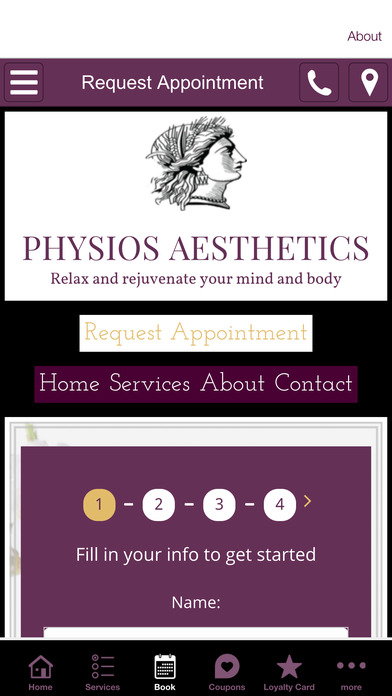 Physios Aesthetics App screenshot 3