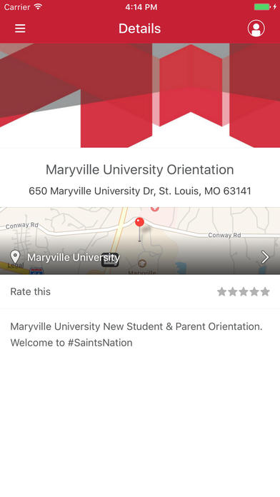 Maryville Orientation screenshot 3