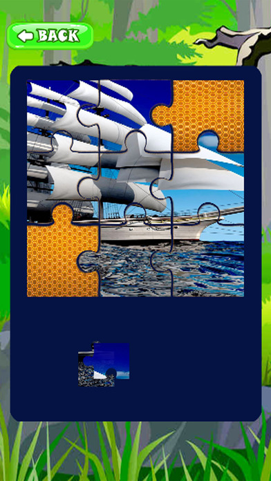 Big Boat Jigsaw Puzzle Learning Puzzles Game screenshot 3