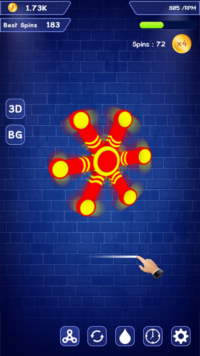 3D Fidget Spinner screenshot 4