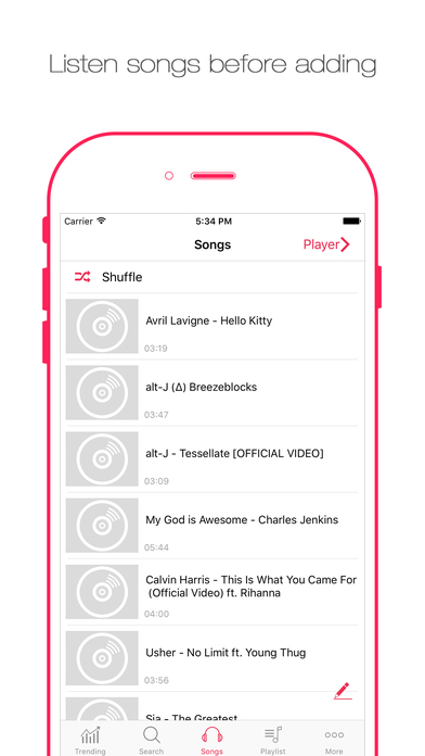 Music Tube - Music Player screenshot 3