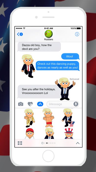 Dancing Donald Animated Stickers screenshot 2