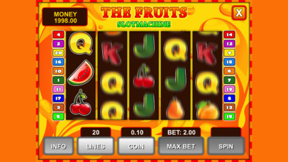The Fruits slot machine screenshot 4