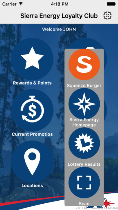 Sierra Energy Loyalty Club screenshot 2
