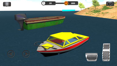 Real Police Boat Parking Simulator Game 3d screenshot 4