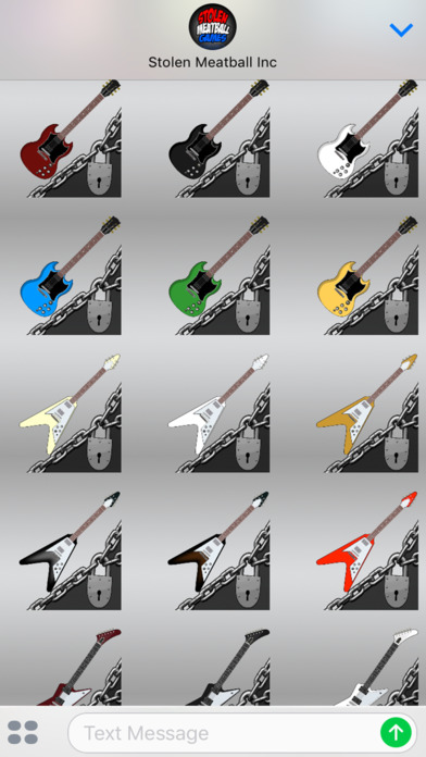 Guitars Galore Stickers screenshot 4