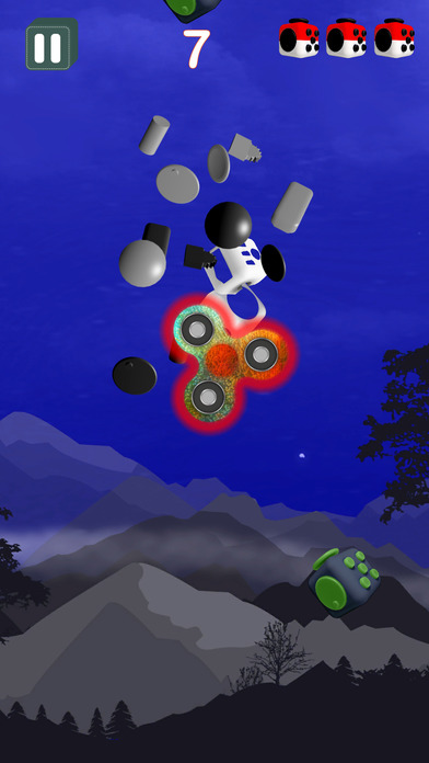 Fidget Spinner Game - Spinz.io & Cube.io screenshot 2