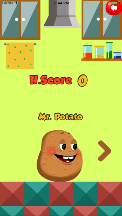 mr potato vs knifes screenshot 2