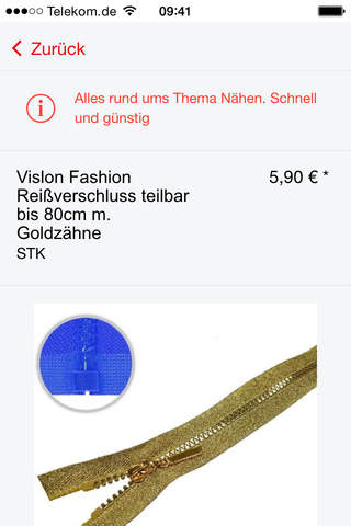 www.Naehmit.de - by TOKO-Kurzwaren screenshot 4