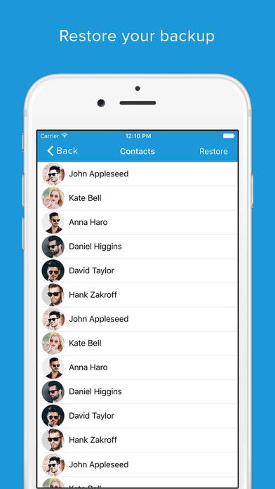 Contacts Backup - Transfer, Sync, Clean and Export screenshot 4