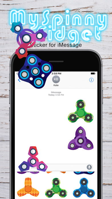 My Spinny Fidget – a Real Stickers screenshot 3