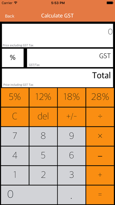 GST Calculator & Guide screenshot 2