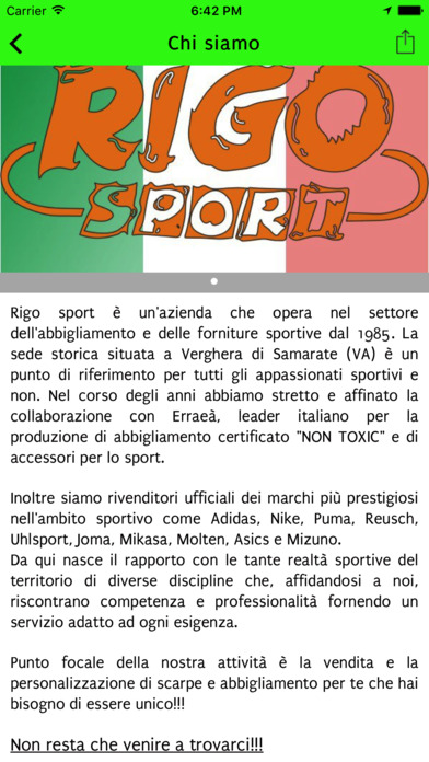 Rigo Sport screenshot 2