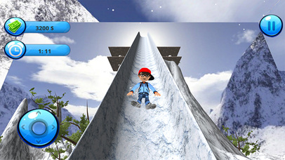 Winter Splash Uphill Adventure screenshot 2
