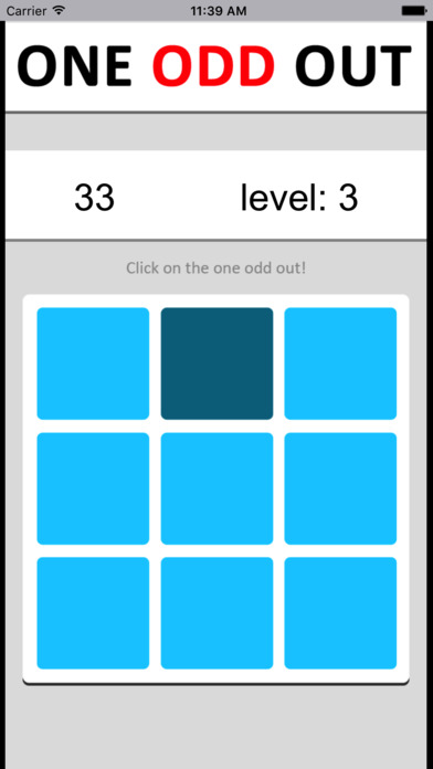 颜色找不同 - 考验最强大脑反应力的智力游戏 screenshot 2