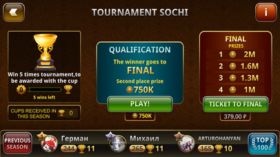 Durak Championship online screenshot 3