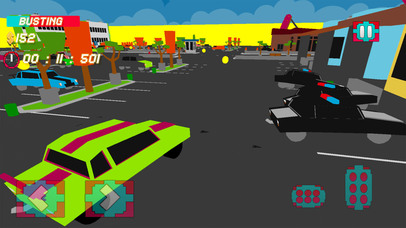 Police Chase 3D : Blocky Evade screenshot 2