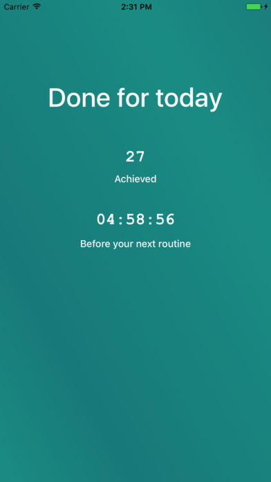 Routine Official App screenshot 2