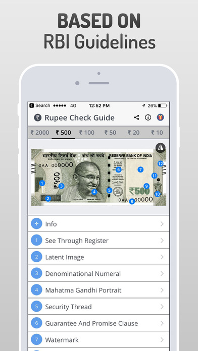 Rupee Check Guide screenshot 3
