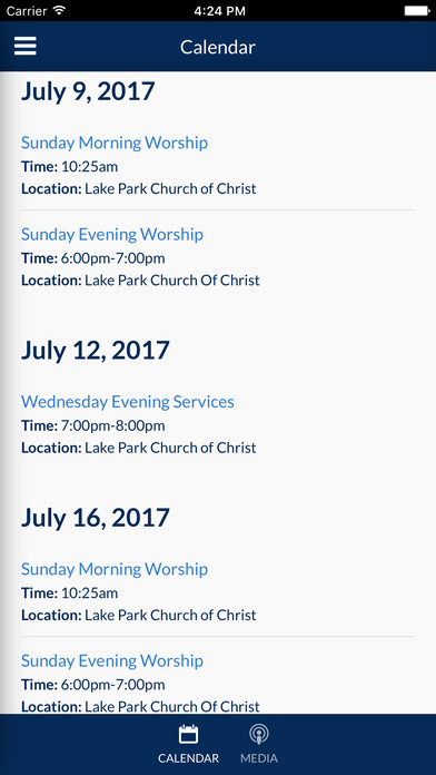 Lake Park Church of Christ - Lake Park, GA screenshot 3