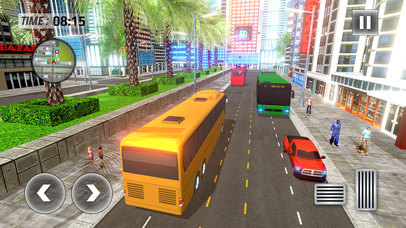 City Coach Simulator 2017 - Mini Bus Parking screenshot 2