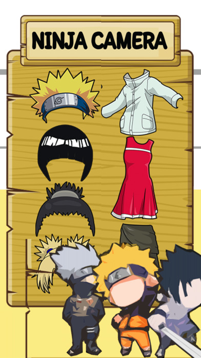 Manga Ninja Costume Design screenshot 2