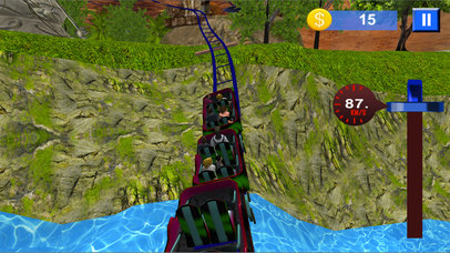 Roller Coaster Passenger Rail Sim screenshot 4