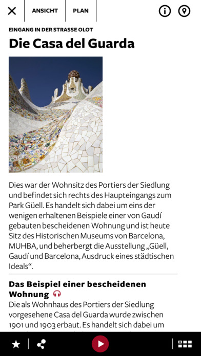 Park Güell, offizieller Guide screenshot 4