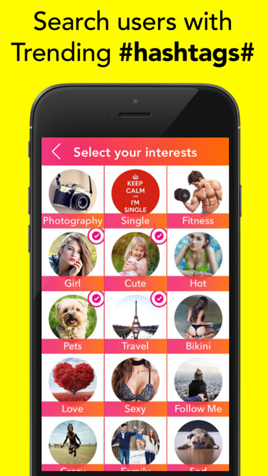 InstaSnap - Find Friends & Meet New People Online screenshot 3